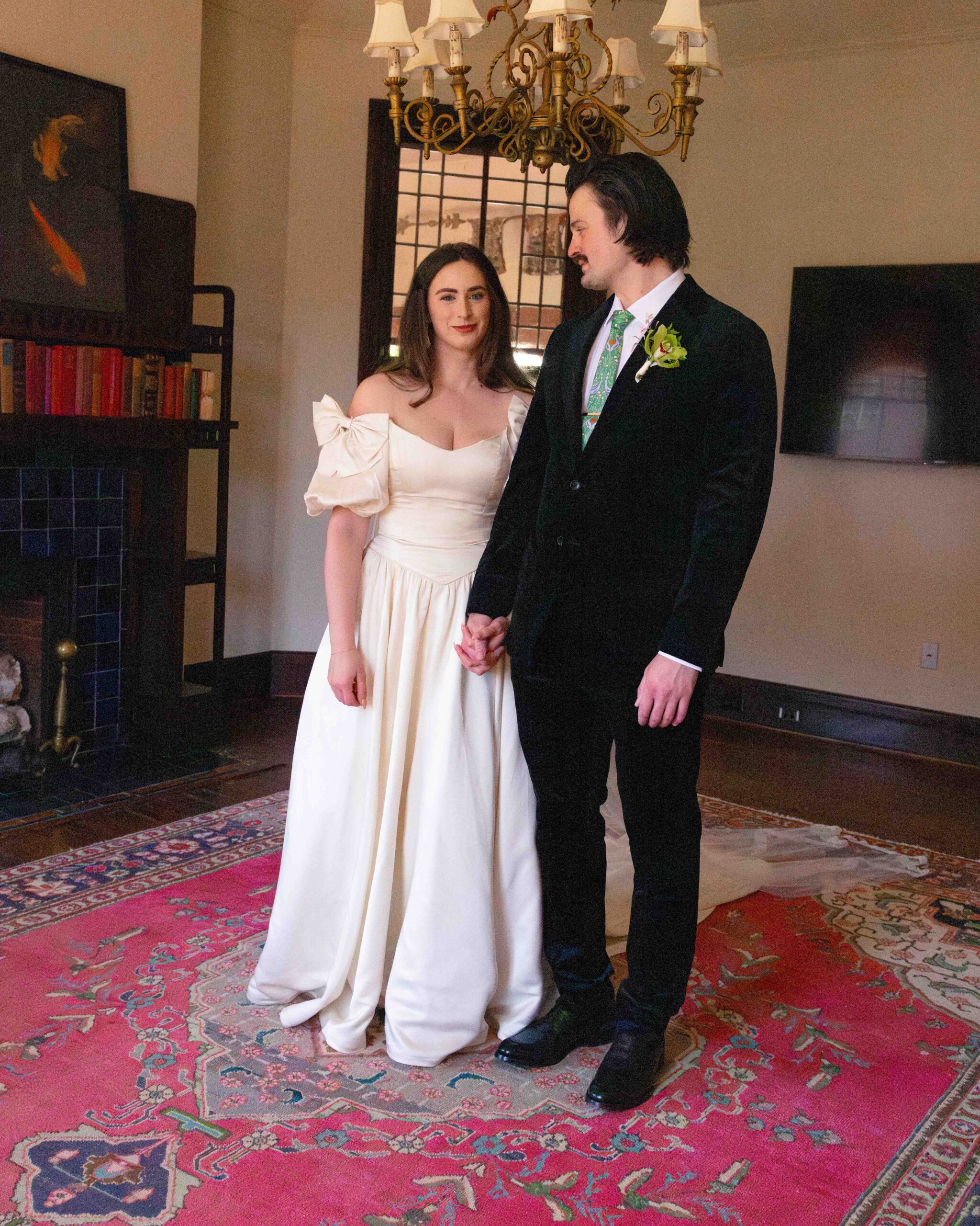 Vintage Wedding of Our Dreams at SCAD Ivy Hall